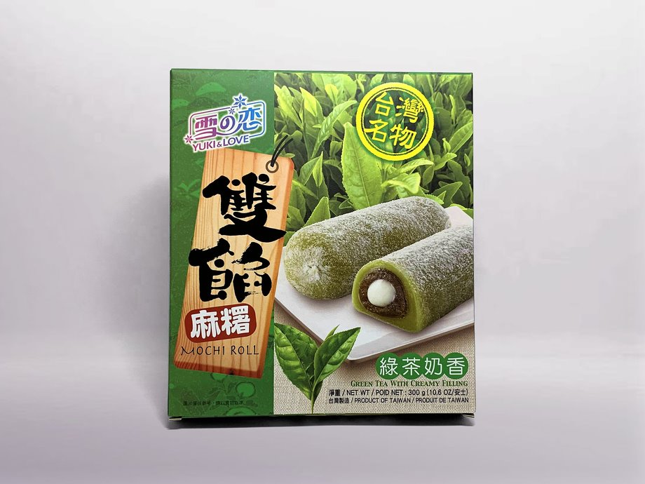 梅子製品︰話梅、梅子禮盒、梅精、脆梅-雙餡麻糬(綠茶奶香口味)