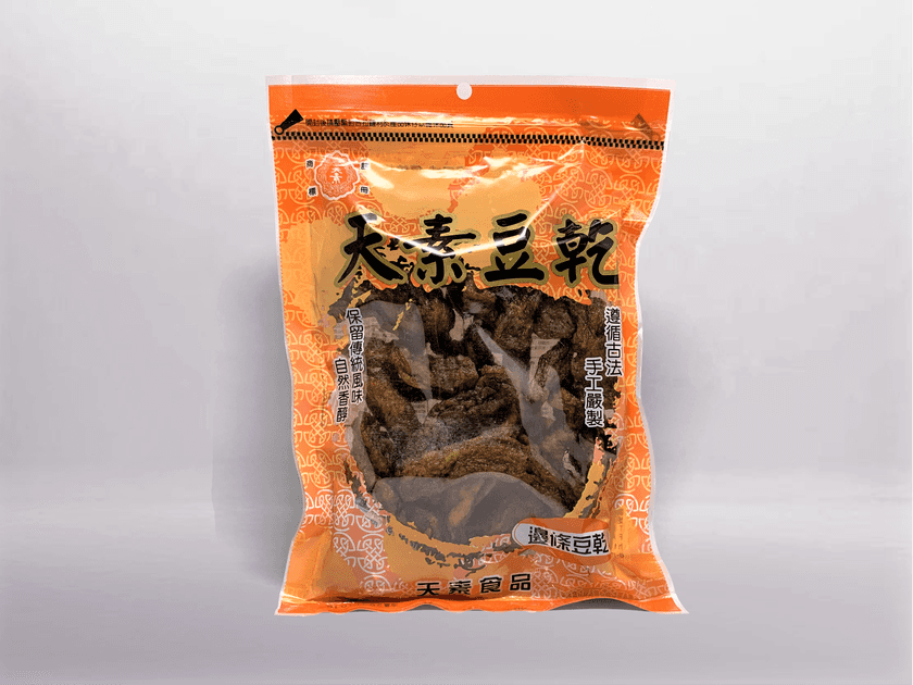 欣山園各式梅子製品:梅子禮盒、茶豆干、紅茶豆干-天素豆干(邊條豆干)